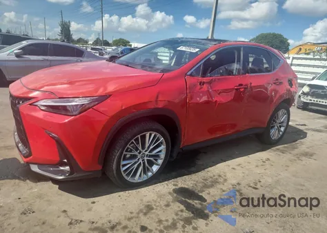 2025 Lexus Nx 350H Base из США, поврежденный, VIN 2T2HKCEZ5SC032842